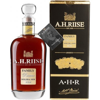 A.H. Riise Family Reserve Solera 1838 42% 0,7 l (karton) – Zbozi.Blesk.cz