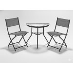 Garden Line Sada zahradního nábytku Gama šedá – Sleviste.cz