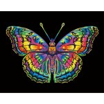 DIAMOND DOTZ Neon Motýl 45,70 x 35,50 cm – Hledejceny.cz