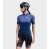 Cyklistický dres Alé SOLID LEVEL LADY Blue dámský