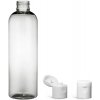 Ambra Plastová lahvička lékovka čirá s bílým dávkovacím víčkem 500 ml