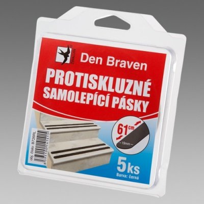 DEN BRAVEN Protiskluzná samolepicí páska 19 mm x 61 cm – Sleviste.cz