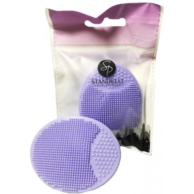 Standelli Proffesional silikonová masážní houbička fialová