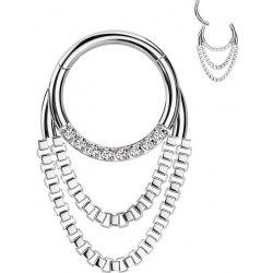 Šperky4U piercing septum helix cartilage NS0062-1208