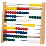 Goki Počítadlo se 100 dřevěnými perličkami a kovovými drátky 2 ks – Zboží Mobilmania