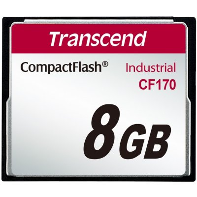 Transcend CompactFlash 8 GB Industrial TS8GCF170 – Zboží Mobilmania