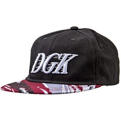 DGK Fastbreak Snapback Black BLACK – Hledejceny.cz