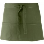 Premier PR155 Krátká zástěra do pasu s kapsou Colours zelená olive – Hledejceny.cz