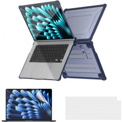 ENKAY 65670 ENKAY RUGGED Ochranný set pro Apple MacBook Air 15" M2 2023 tmavě modrý