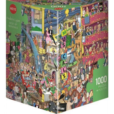 Heye To nejlepší z muzikálů 1000 dílků – Hledejceny.cz