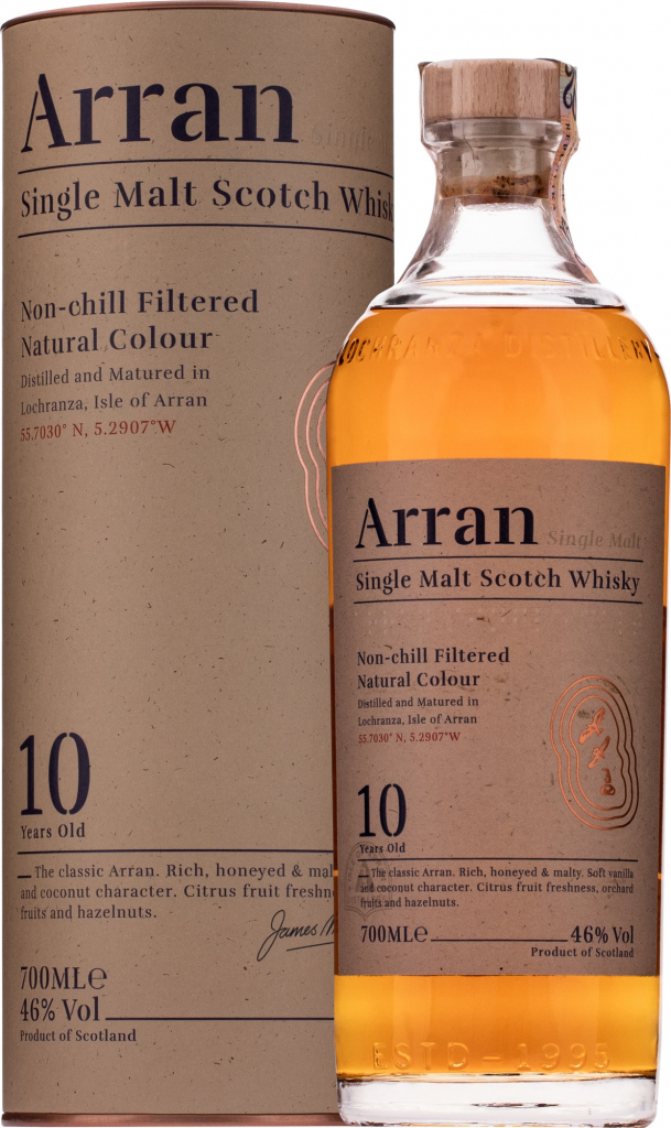 Arran Malt 10y 46% 0,7 l (tuba)