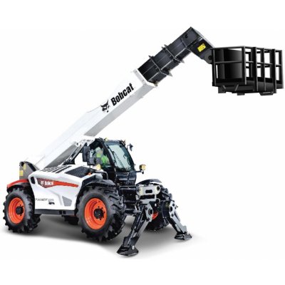 Bburago Bobcat T40.180SLP Telehandler w/Man Platform 1:50 – Zbozi.Blesk.cz