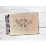 Black M Design Svatební fotoalbum – Vůně jara Barva vnitřních papírů: Bílá, Vyber typ vazby: Pevná dělená (černá) – Sleviste.cz