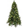 Vánoční stromek Eurolamp Vánoční umělý stromek borovice se šiškami 180 cm