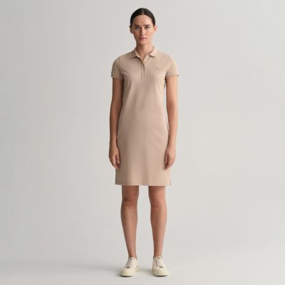 Gant Original Pique Ss Dress žlutá – Zbozi.Blesk.cz