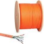 Solarix SXKD-6-UTP-LSOHFR-B2ca CAT6, UTP, LSOH, LSOHFR, B2ca s1a d1 a1, 500m, oranžový – Sleviste.cz