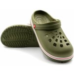 TexBase dětské clogsy khaki – Zboží Mobilmania