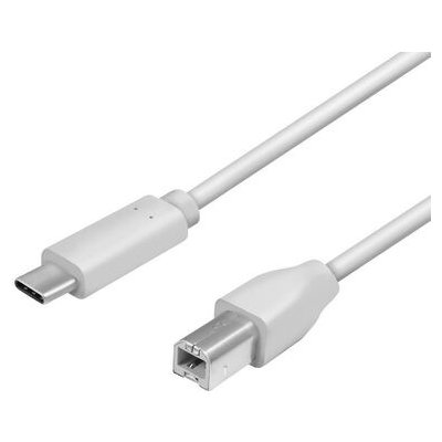 Logilink CU0160 USB 2.0, USB-C male to USB-B male, 1m – Zboží Mobilmania