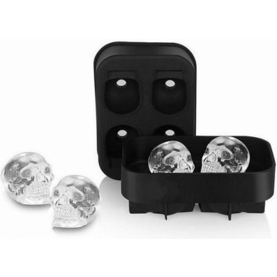 Silikonová forma na led Lebky – Zboží Dáma