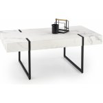 Halmar Blanca bílý mramor, černá – Zboží Dáma