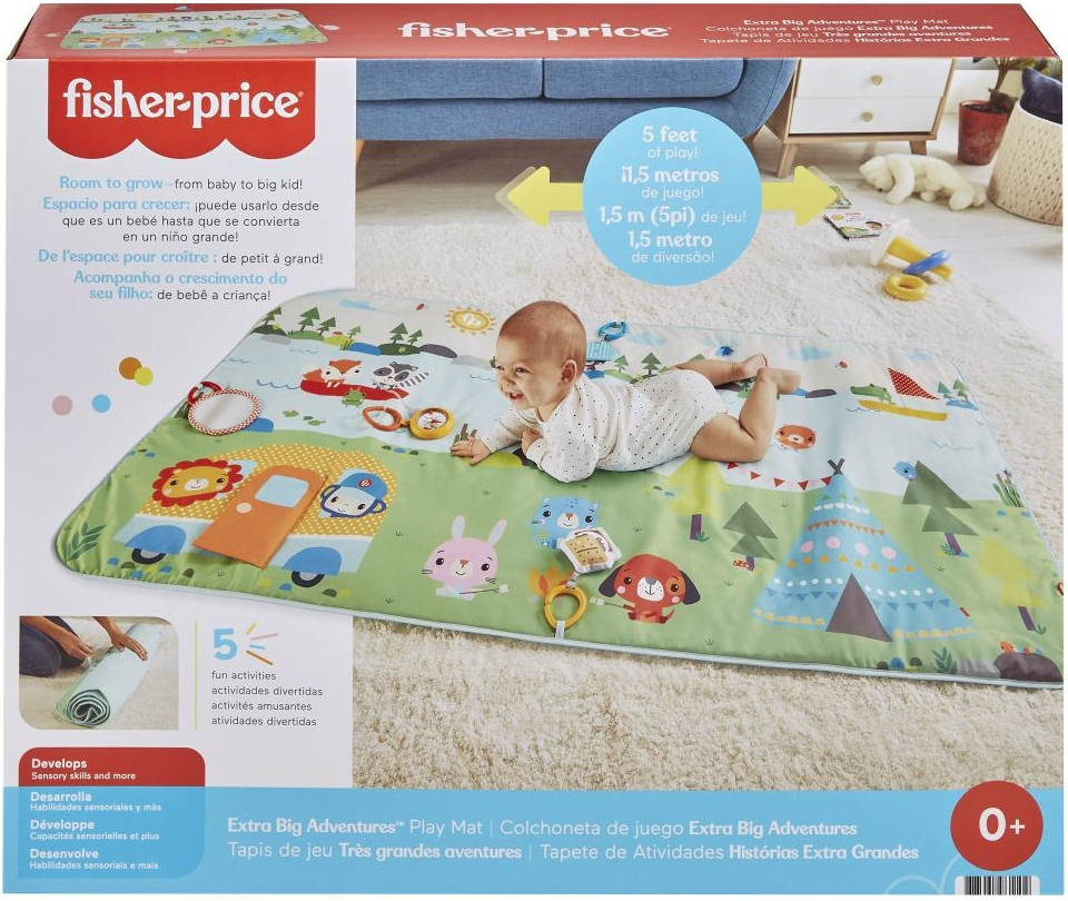 Fisher-Price Extra Big Adventures Play Mat