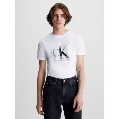 Calvin Klein triko Jeans pánské bílá