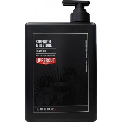 Uppercut Deluxe Strenght & Restore šampon pro silné vlasy 1000 ml – Zboží Mobilmania