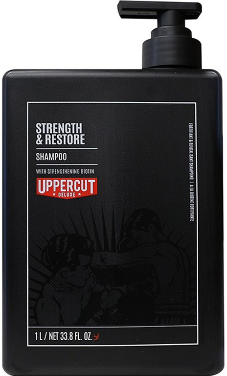 Uppercut Deluxe Strenght & Restore šampon pro silné vlasy 1000 ml