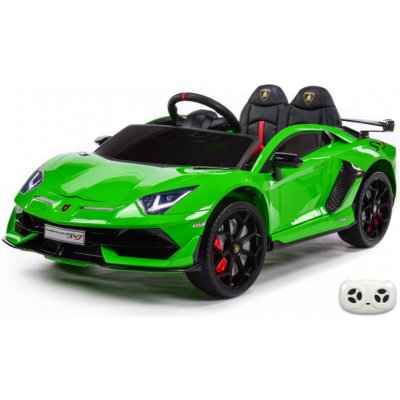 Daimex licenční elektrické autíčko Lamborghini Aventador lakované zelená – Zboží Dáma