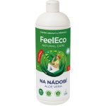 FeelEco Prostředek na nádobí s vůní Aloe Vera 1 l – Zboží Dáma