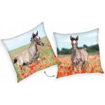 Herding Oboustranný polštář Koně 01 40x40 – Zboží Dáma