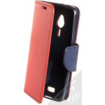Pouzdro Forcell Fancy Book Nokia 230 červené – Zboží Mobilmania