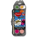 MAPED 0144/9811520 vodové barvy 12 barev – Zboží Dáma