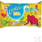 Linteo Kids vlhčené ubrousky školní 15 ks – Zbozi.Blesk.cz