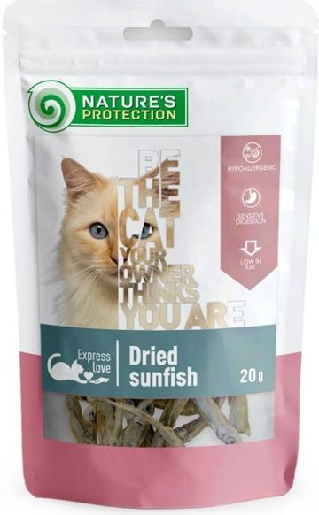 Nature\'s Protection snack Cat sušené rybičky 20 g