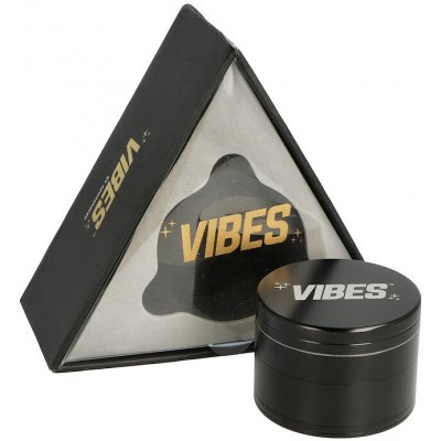 Vibes Drtička tabáku Kovová Black – Zboží Dáma