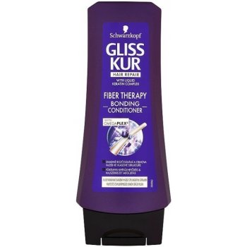 Gliss Kur Fiber Therapy balzám pro namáhané vlasy 200 ml