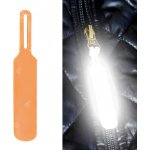 3M Reflexní taháček na zip - oranžový – Zboží Mobilmania