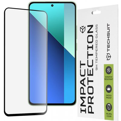 Techsuit 111D celoplošné sklo Xiaomi Redmi Note 13 4G Black 147326 – Zboží Živě