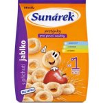 SUNÁREK Dětský snack jablkové kroužky 50 g – Zboží Dáma