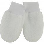 ESITO Rukavice LARA Fleace/bavlna bez palce Bílé – Sleviste.cz