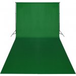 Fotografické pozadí green screen samet 1,8x2,8m zelené – Zboží Živě