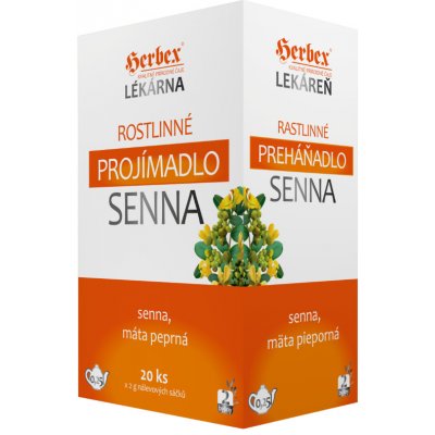 Herbex lékárna Rostlin.projímadlo SENNA 20 x 2 g – Zbozi.Blesk.cz