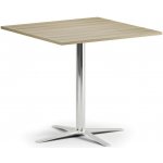 B2B Partner Aura 60 x 60 cm chrom podnož dub přírodní 499917 – Hledejceny.cz