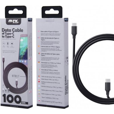 Aligator BT817 USB-C datový, 1m – Zbozi.Blesk.cz