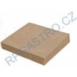 PAP FSC Mix Ubrousek 2V přírodní hnědý 24x24cm 250ks – Hledejceny.cz