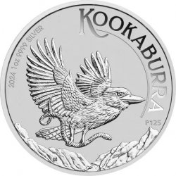 Perth Mint Stříbrná mince Kookaburra 2024 1 oz
