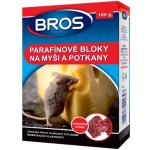 Rodenticid BROS parafínové bloky na myši a potkany 100g – Zbozi.Blesk.cz