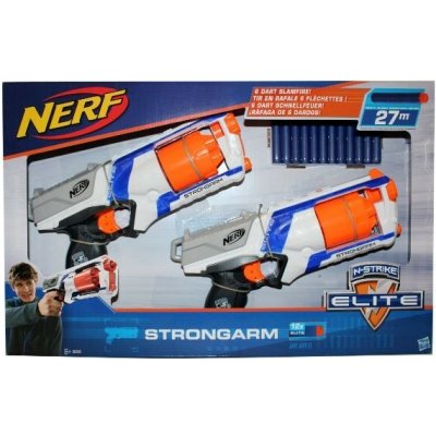 Hasbro Nerf N-Strike elite 2x strongarm – Zboží Dáma