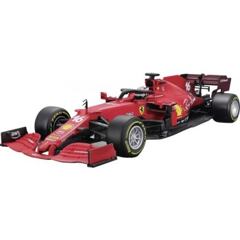 BBurago Model Scuderia Ferrari F1 75 16 Charles Leclerc 2022 1:18